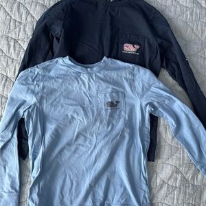 Vineyard Vines Navy Blue Cotton Shirt